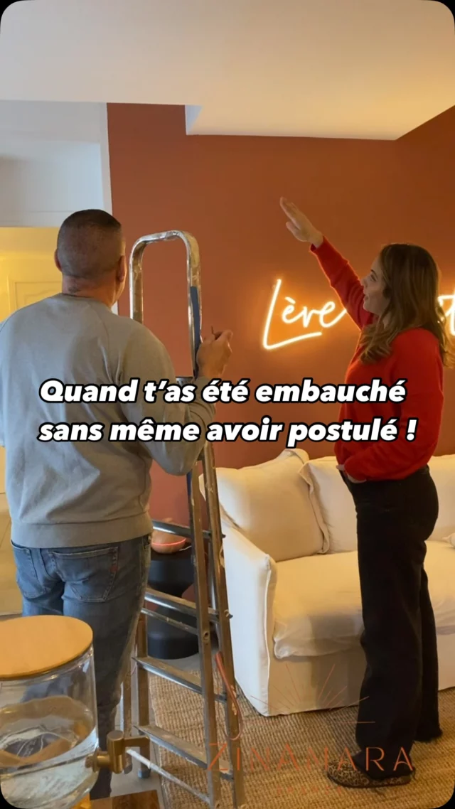 Merci à nos compagnons de s’investir et nous soutenir dans nos projets pro. 🧡 ayez un mari comme lui